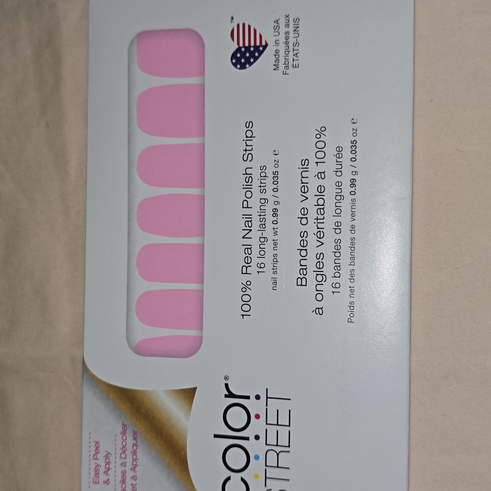 Color Street Blush Pink Nail Strips